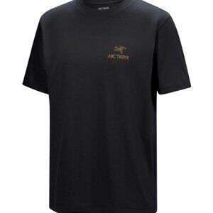 Arc'teryx Kragg SL Cotton Bird Word T-Shirt - Men's XXL 24k Black X000009535 NWT